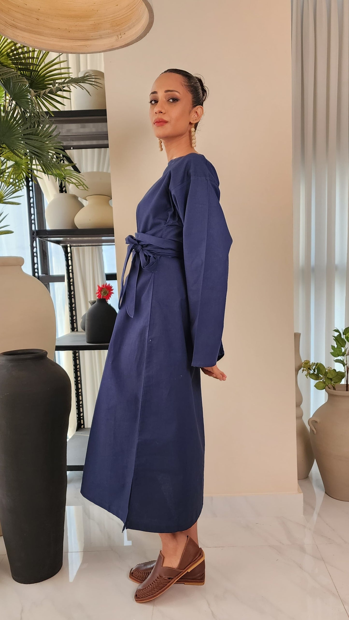 Shae Dress in Blue