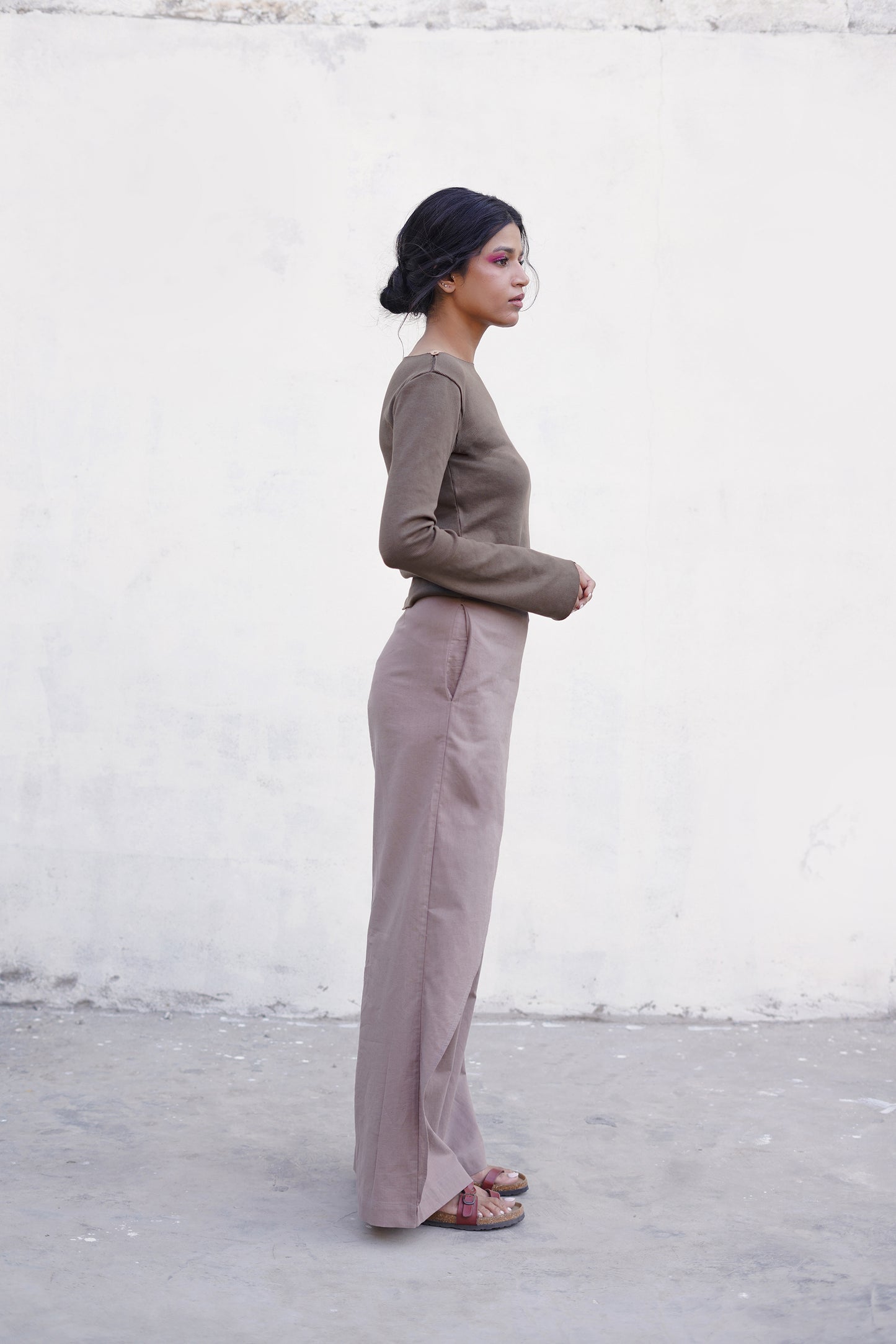 Kai Wide-legged Asymmetrical Pants