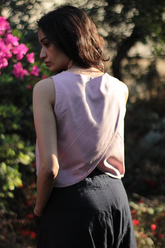 Tulip Top in Mauve