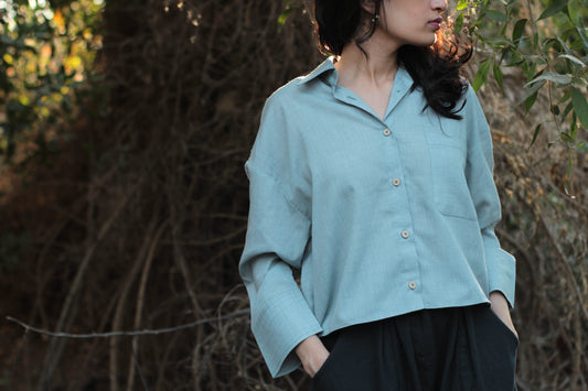 Zahra Shirt - Blue